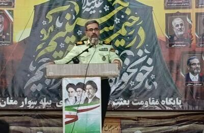  امنیت پایدار در گرو همکاری مردم با پلیس است