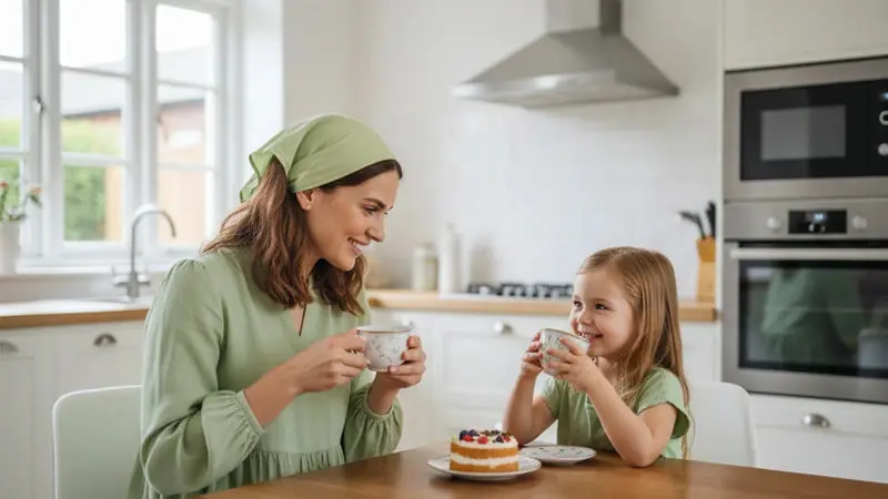 ۸ عادت ساده مادران آرام که میتواند روز شما را بهتر کند