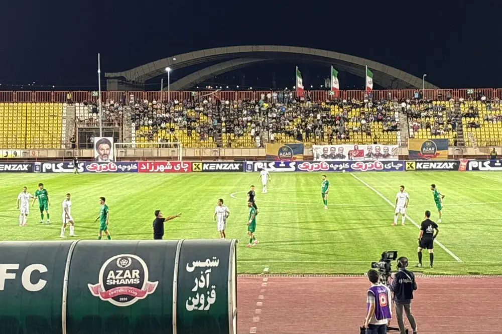 شمس آذر قزوین 0- 2 آلومینیوم اراک/ پیروزی قاطع اراکیها در قزوین
