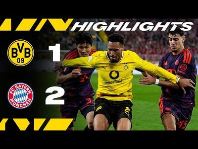 خلاصه بازی دورتموند 1-2 بایرن مونیخ (سوپرکاپ آلمان) - پارس فوتبال
