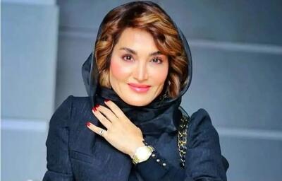 فوتوشوتهای سولماز حسینی با کت و شلوار زرد عقدی!