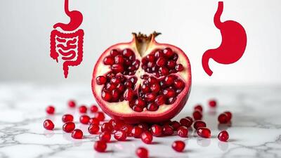  اگر التهاب روده دارید انار بخورید!