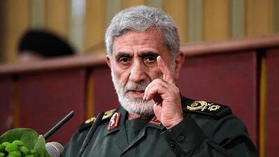 پیام جدید قاآنی: آرمان فلسطین بیش از هر زمان دیگری دستیافتنی است