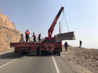 جاده هشتگرد - طالقان صبح امروز بسته شد