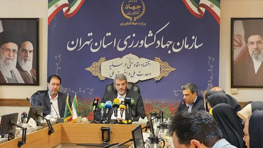 بهرهبرداری از ۱۵ هزار تن تولیدات کشاورزی در استان تهران همزمان با هفته دولت