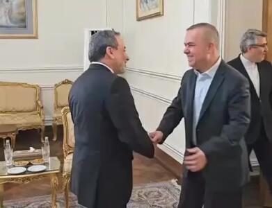  دیدار نماینده پارلمان لبنان با عباس عراقچی