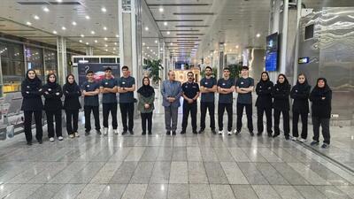  تیم ملی بدمینتون ایران راهی تاجیکستان شد