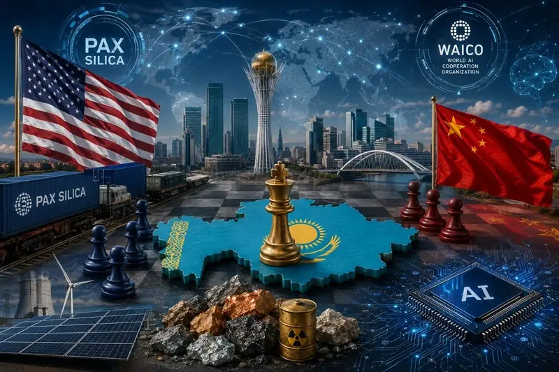 بندبازی قزاقستان در میدان فناوری آمریکا و چین - تسنیم