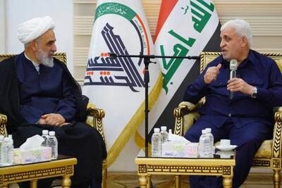  دیدار رهبران حشد الشعبی و یک هیات ایرانی