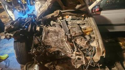 جزئیات حادثه مرگبار سقوط ون به دره در جاده هراز با هفت کشته و هفت زخمی