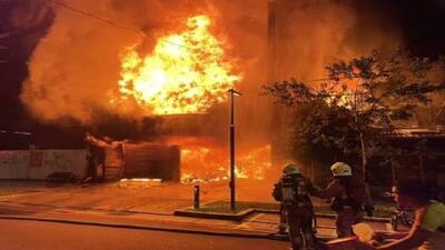 حدود ۷۰ خانه در آتشسوزی و انفجار در تایوان آسیب دیدند