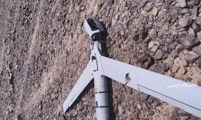  انصارالله یک پهپاد جاسوسی سعودی را در استان حجه سرنگون کرد