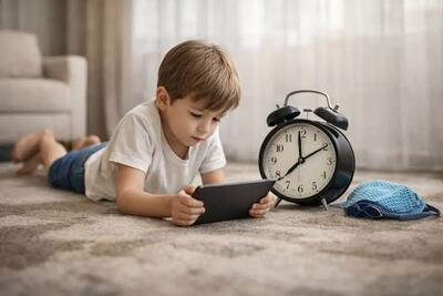  موبایل و تبلت چه اثری بر روان کودک دارند؟ راهنمای مدیریت زمان صفحه‌نمایش