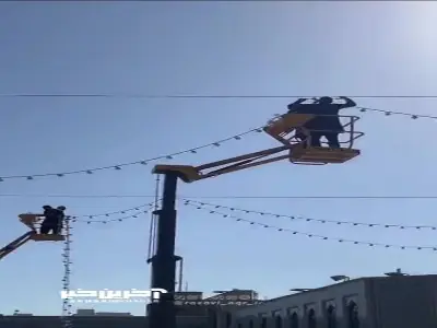  چراغانی حرم مطهر رضوی برای میلادی که جهان را به نور رحمت روشن کرد... | آخرین خبر