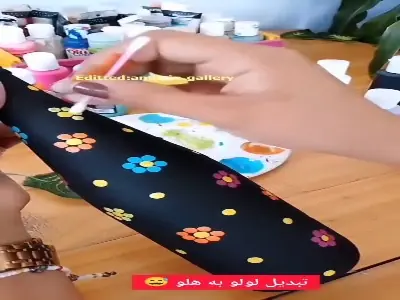  خلق یک دکور بامزه با استفاده از گوش پاکن | آخرین خبر