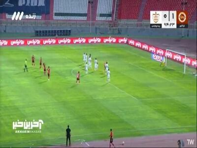  ضربه خوب حبیبی نژاد از روی دروازه پرسپولیس به بیرون رفت | آخرین خبر