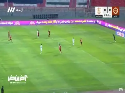  مدافعان تراکتور مانع فرصت سازی پرسپولیسی ها شدند | آخرین خبر