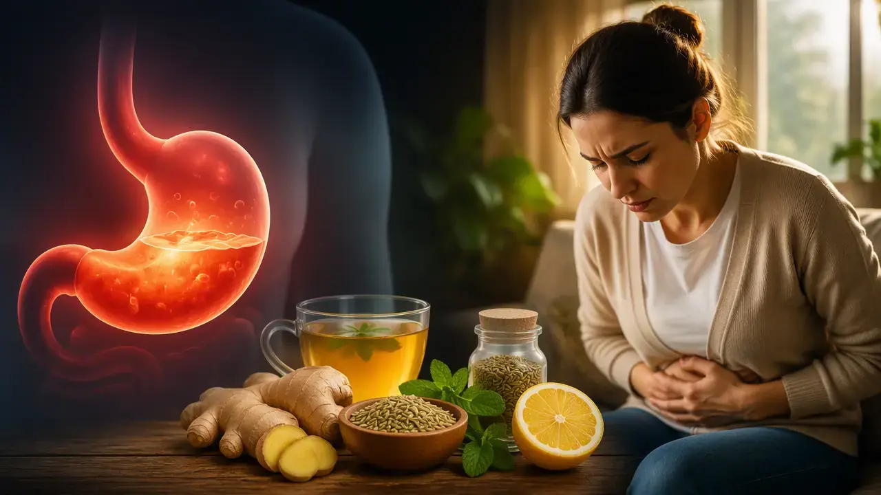 احساس پری و سنگینی معده نشانه چیست؟ درمان سنگینی معده در خانه