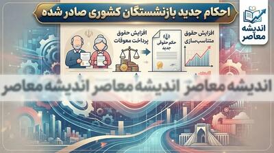  احکام جدید بازنشستگان کشوری صادر شد؟