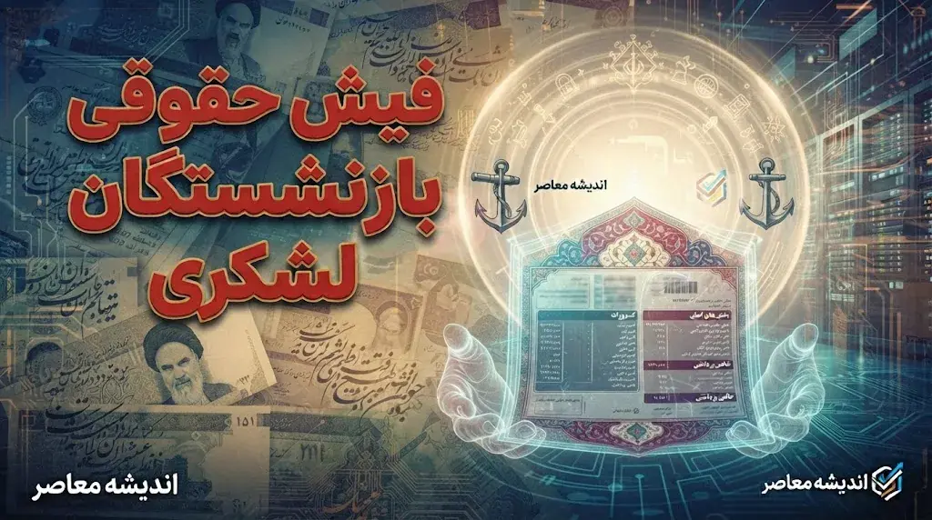 تغییرات فیش حقوقی بازنشستگان لشکری در مرداد ۱۴۰۵