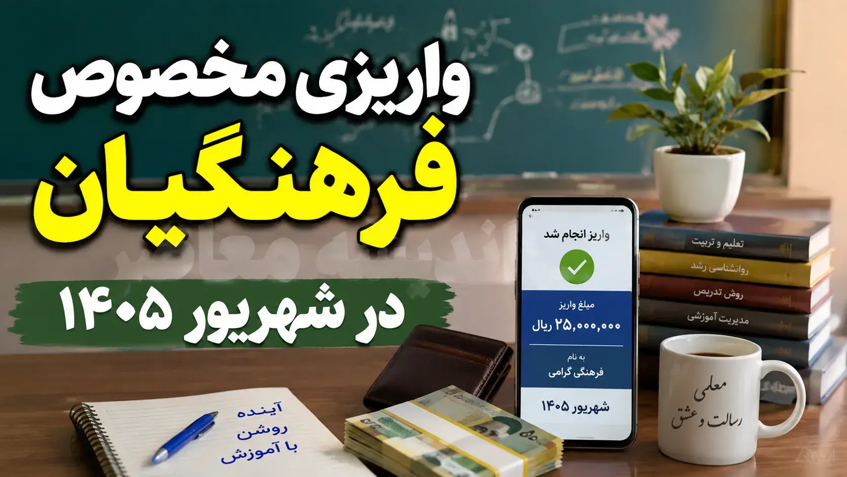 خبر فوری از واریزی مخصوص فرهنگیان در شهریور ۱۴۰۵