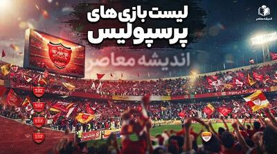 لیست بازی های پرسپولیس ۱۴۰۵۱۴۰۶