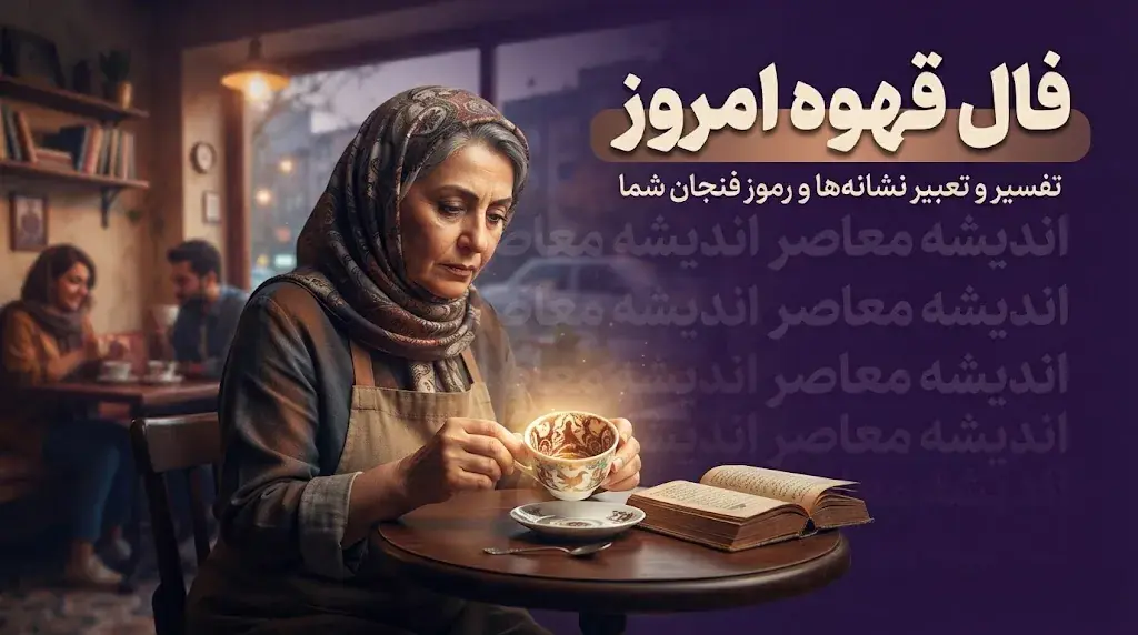 فال قهوه امروز دوشنبه ۲ شهریور ۱۴۰۵