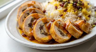 طرز تهیه رولت مرغ خوشمزه و مجلسی؛ ساده و مرحلهبهمرحله
