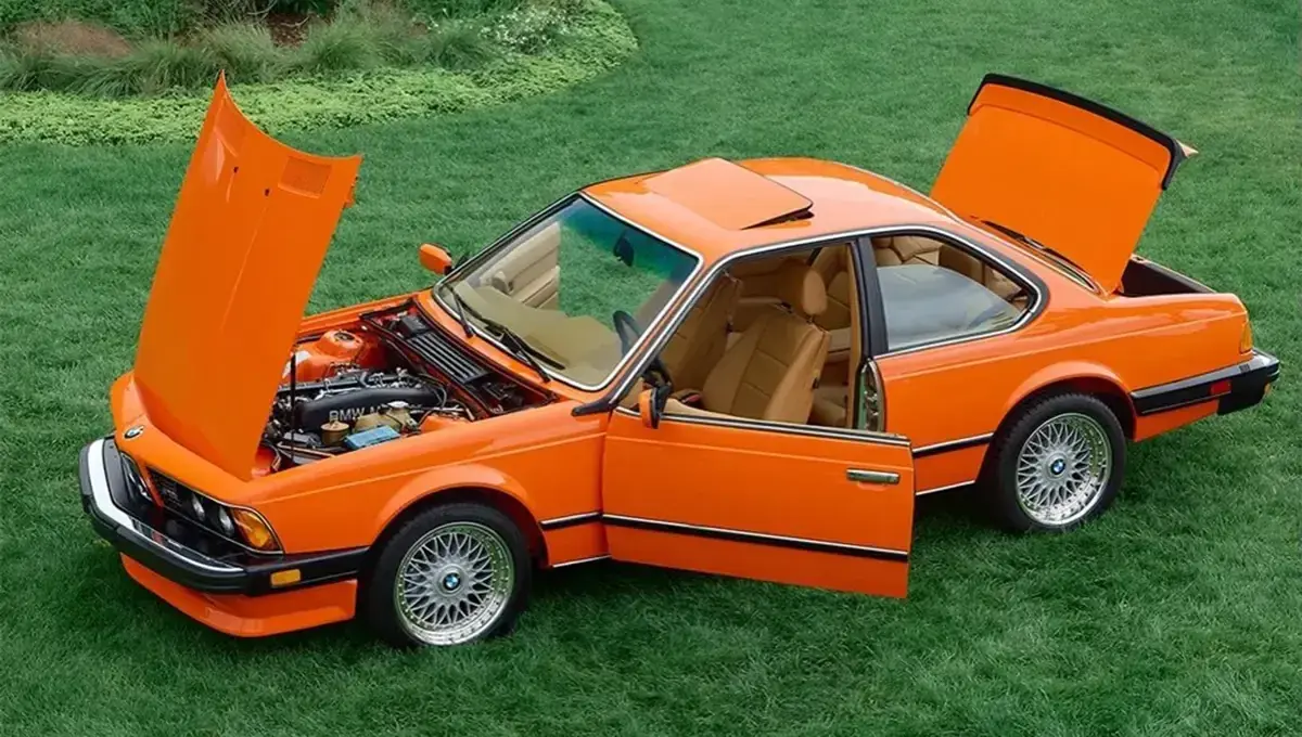 بازگشت به تاریخ BMW؛ دو خودروی کلاسیک با رنگ افسانهای نارنجی اینکاها (+عکس)