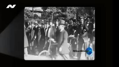  تنها فیلم مظفرالدین شاه قاجار از سفر دوم به فرنگ را ببینید