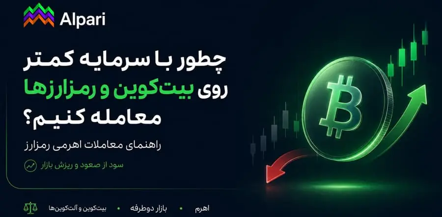 چطور با سرمایه کمتر روی بیتکوین و رمزارزها معامله کنیم؟