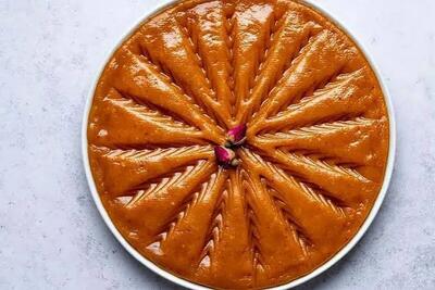 حلوای کاراملی؛ خوشرنگ و مجلسی با یک دستور ساده