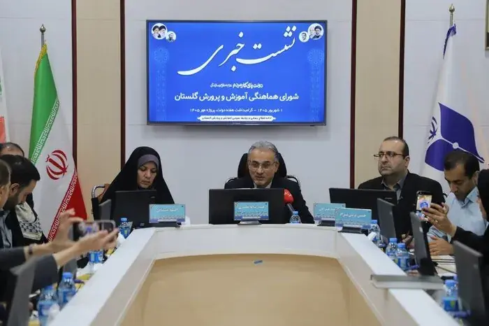 جریان آموزش در گلستان در جنگ اخیر یک لحظه هم قطع نشد