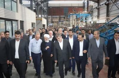 معاون حقوقی رییسجمهور کارخانه آلومینیوم ایوانکی سمنان را افتتاح کرد