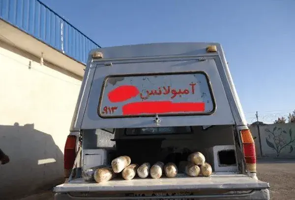 کشف ۱۹ کیلو تریاک از خودروی حمل جنازه در امیدیه