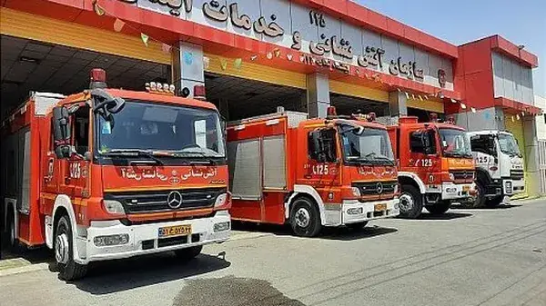 آتشسوزی کارگاه اتانول در کمربندی پاکدشت مهار شد