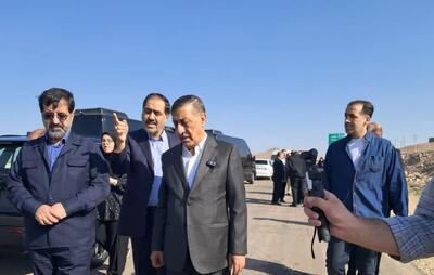 بازدید معاون اجرایی رئیسجمهور از طرح تعریض جاده قدیم قم-تهران