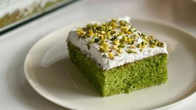 آموزش طرز تهیه کیک اسفناج؛ کیکی متفاوت، خوش رنگ و خوشمزه
