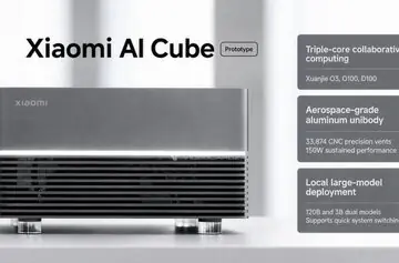 مینی پیسی شیائومی AI Cube با سه تراشه جدید XRING معرفی شد