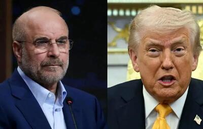 قالیباف شعار انتخاباتی ترامپ را مسخره کرد/ آمریکا را دوباره گرسنه میکنیم