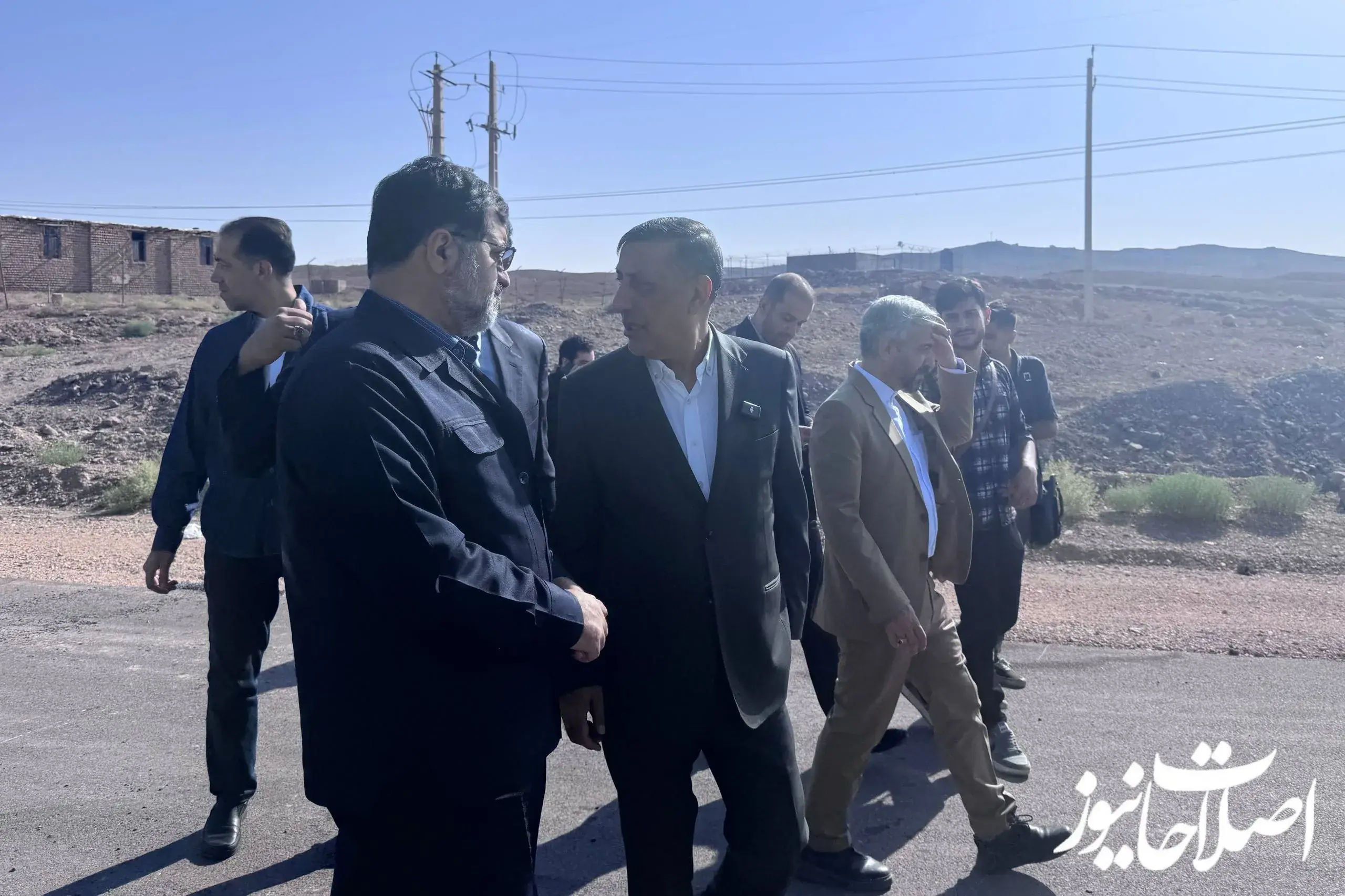 بازدید معاون اجرایی رئیسجمهور از پروژه باند دوم محور قم–تهران