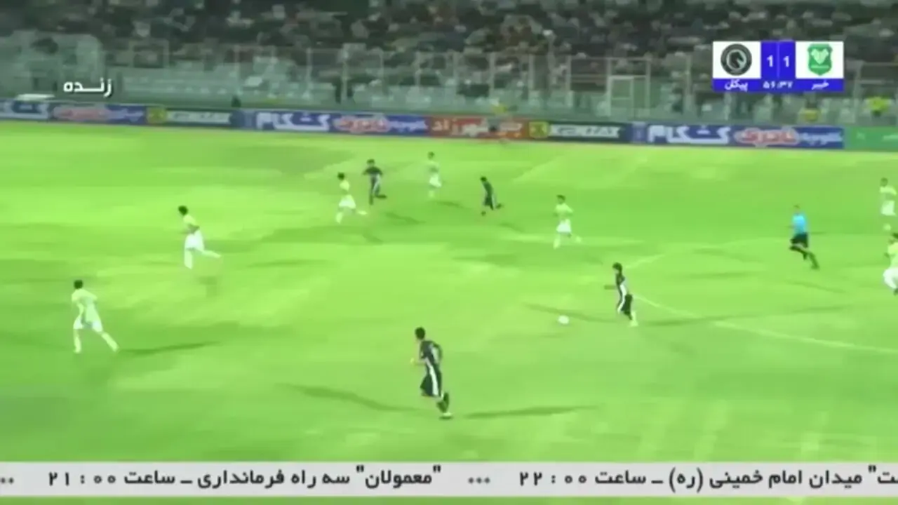 ببینید؛ خلاصه بازی خیبر 2 - پیکان 3