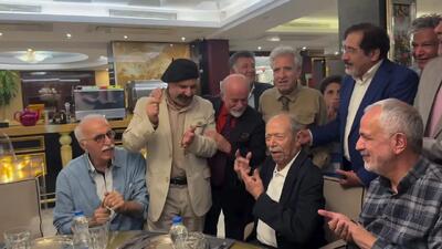 همخوانی تصنیف «امشب شب مهتابه» توسط هنرمندان پیشکسوت