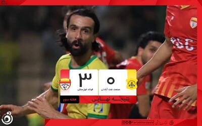  شب تلخ آبادان؛ فولاد با سه گل صنعت نفت را تحقیر کرد