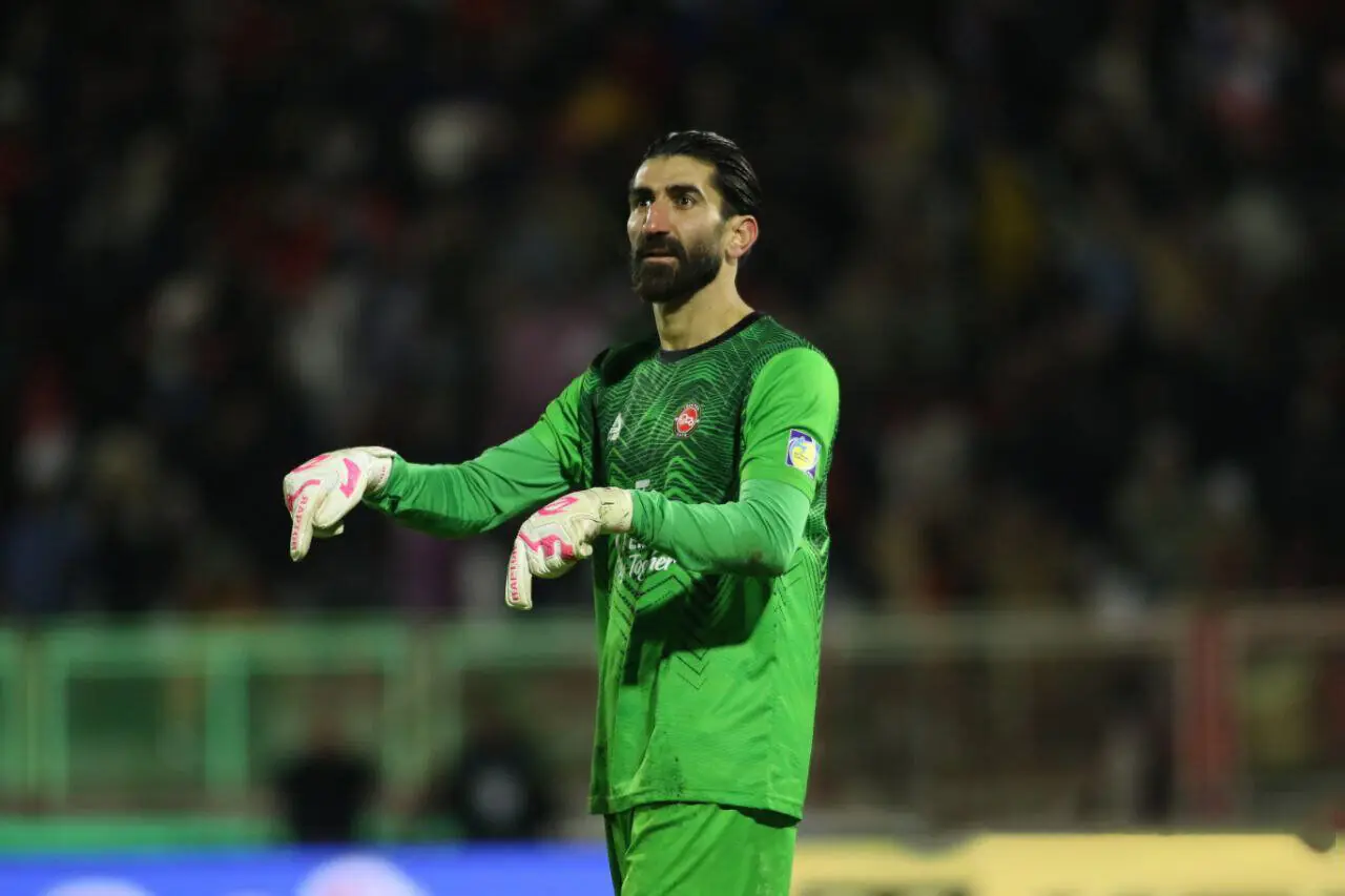 بیرانوند، دروازهبان تراکتور، تنها برابر پرسپولیس باخت