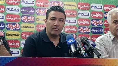  جواد نکونام: مهم سه امتیاز بازی با پرسپولیس بود