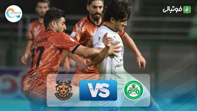 خلاصه بازی ذوب آهن 1-1 مس شهر بابک