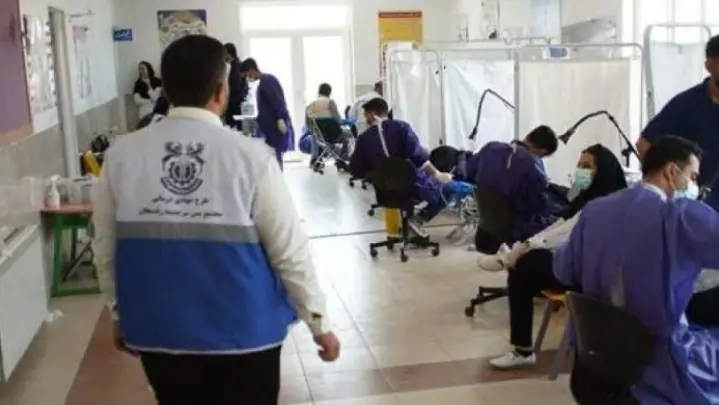 تقدیر هلال احمر کرمان و بسیج پزشکی رفسنجان از مس ایران