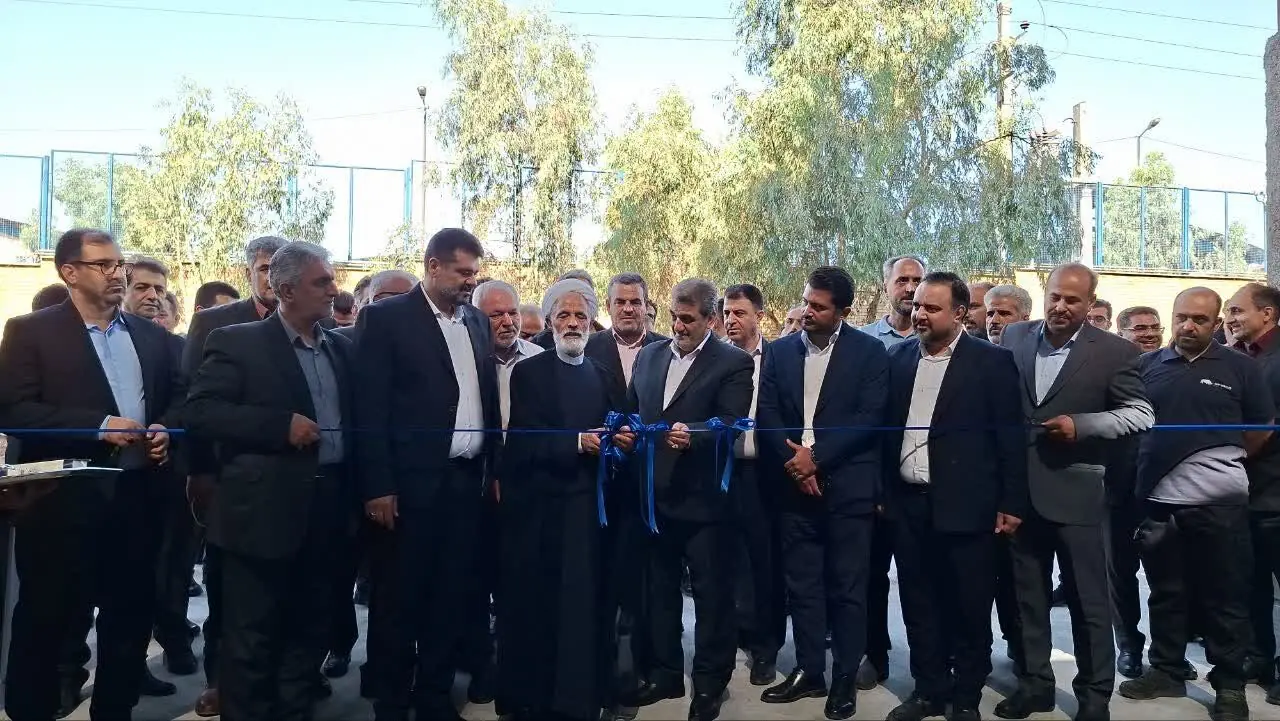 افتتاح کارخانه آلومینیوم در ایوانکی با حضور معاون حقوقی رییسجمهور