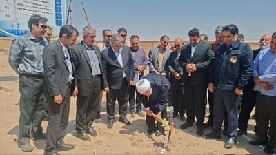 آغاز ساخت پست ۶۳ کیلوولت در گرمسار با حضور معاون حقوقی رییسجمهور + فیلم